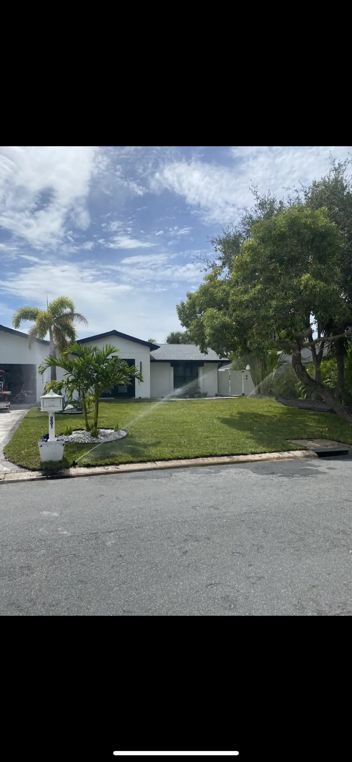 Artificial turf installation for backyard in St. Pete