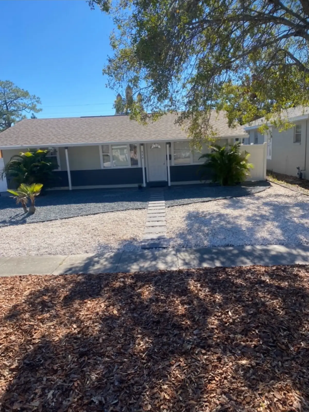Custom paver patio installation by Hound Dog Landscaping in St. Petersburg FL